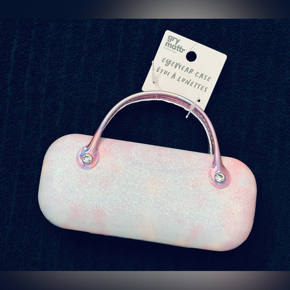 Gry Mattr Glitter Tie Dye Glasses Case with Handles